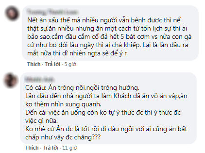 Thanh niên ăn 5 chén, 1/2 con gà ngày ra mắt nhà gái, chị em nói gì?