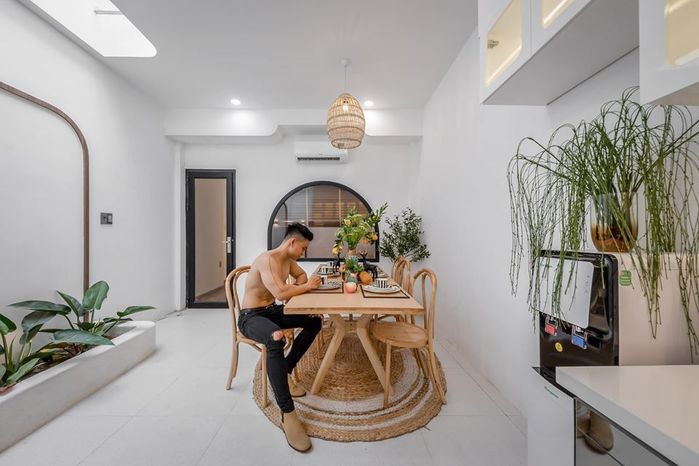 Căn nhà cũ kĩ lột xác thành nhà phố hiện đại, nội thất tiện nghi