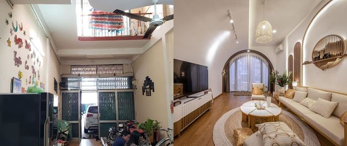 Căn nhà cũ kĩ lột xác thành nhà phố hiện đại, nội thất tiện nghi