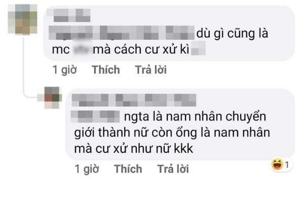 CDM phản ứng nam MC đăng status nghi cạnh khoé Hương Giang
