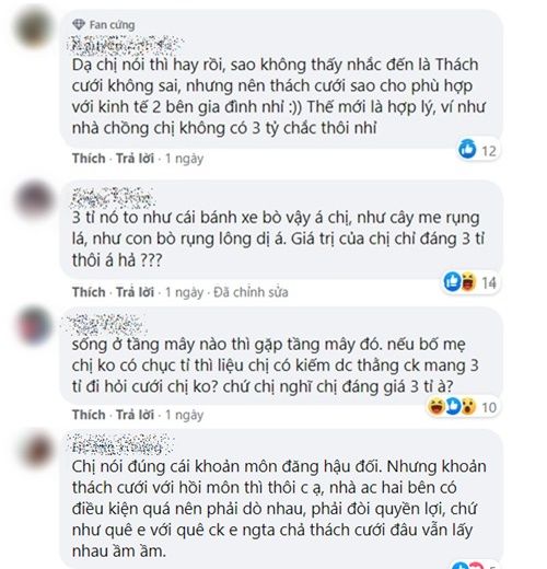 Cô gái khoe thách cưới 3 tỷ: Thách cưới không sai, ít tiền đừng cưới