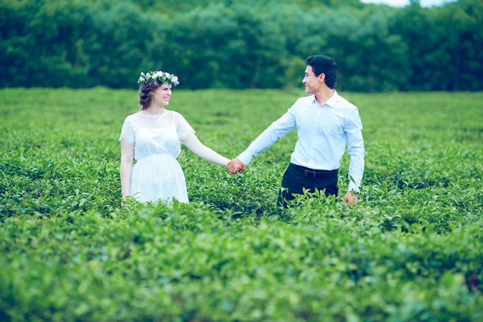 Anh chàng Đà Nẵng lấy vợ Mỹ: Không ngờ vợ mặc áo dài trong ngày cưới