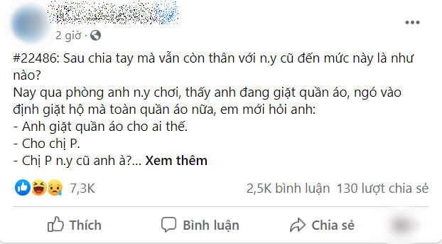 Cô gái tức vì bạn trai giặt đồ cho bồ cũ còn to giọng: Phải để tí đức