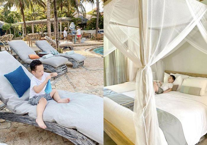 Con trai Ly Kute lớn phổng phao, cuộc sống như một thiếu gia