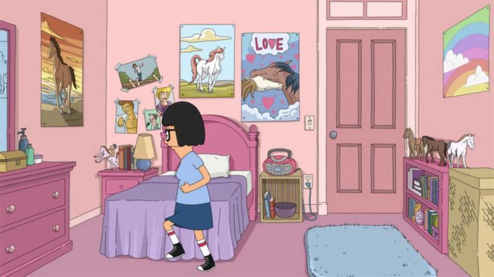 Choáng ngợp với bản thực tế phòng ngủ của nhân vật hoạt hình nổi tiếng