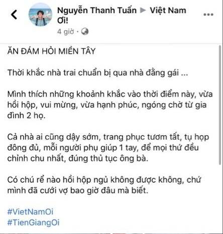 Đám hỏi dễ thương, ấm cúng tại miền Tây khiến CĐM thả tim rần rần