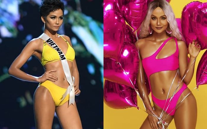 Đường cong của H'Hen Niê sau 2 năm lọt top 5 Miss Universe