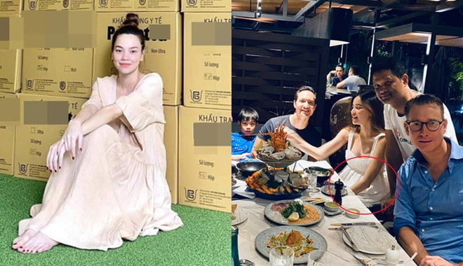 Hồ Ngọc Hà tiếp tục ngồi hát để giấu bụng bầu 7 tháng