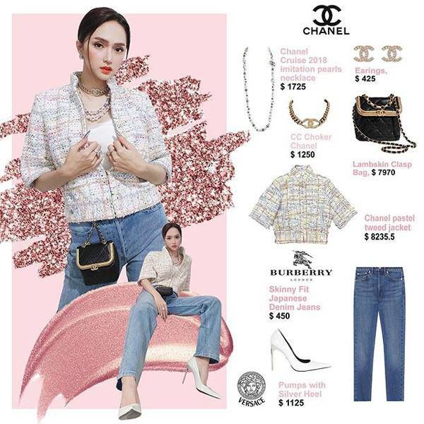 Hương Giang khoe hàng hiệu mới tậu: Hẳn 3 chiếc túi, 4 đôi giày đắt đỏ