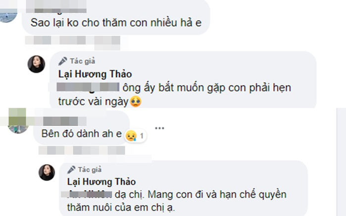 Lại Hương Thảo xót xa vì chỉ được gặp quý tử vài tiếng mỗi tuần