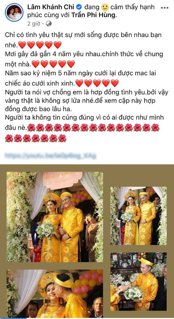 Lâm Khánh Chi đáp trả khi bị nghi yêu hợp đồng với chồng trẻ
