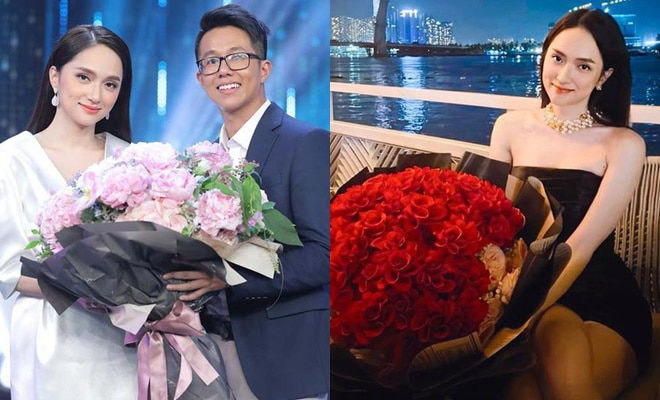 Lan Ngọc ghen tị khi Hương Giang được Matt Liu tặng hoa, chiều chuộng