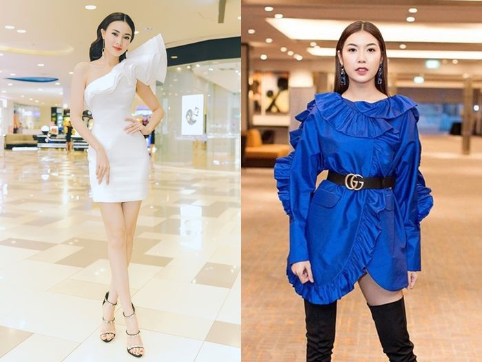 Lan Ngọc, Hồ Ngọc Hà diện đồ bèo nhún: Người mặc đẹp, người bị chê