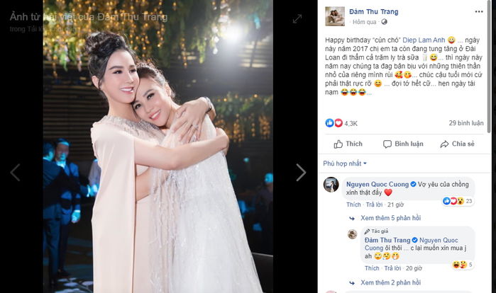 Lấy vợ khác hẳn: Cường Đô La nịnh đầm Đàm Thu Trang để được mua xe