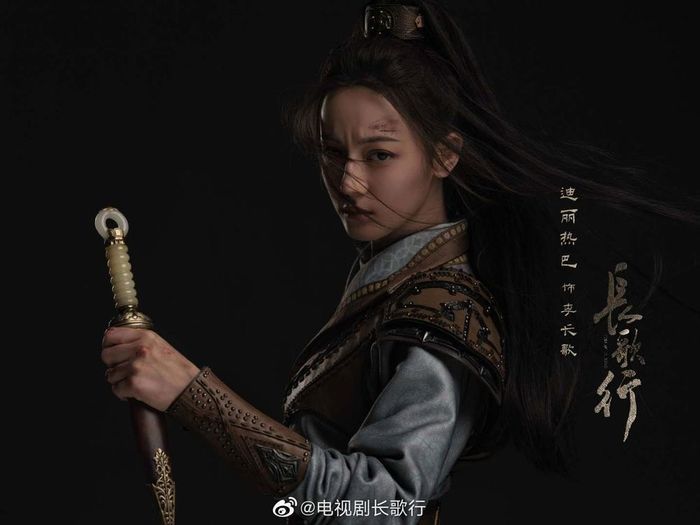 Tạo hình đáng thất vọng của Địch Lệ Nhiệt Ba ở Trường Ca Hành