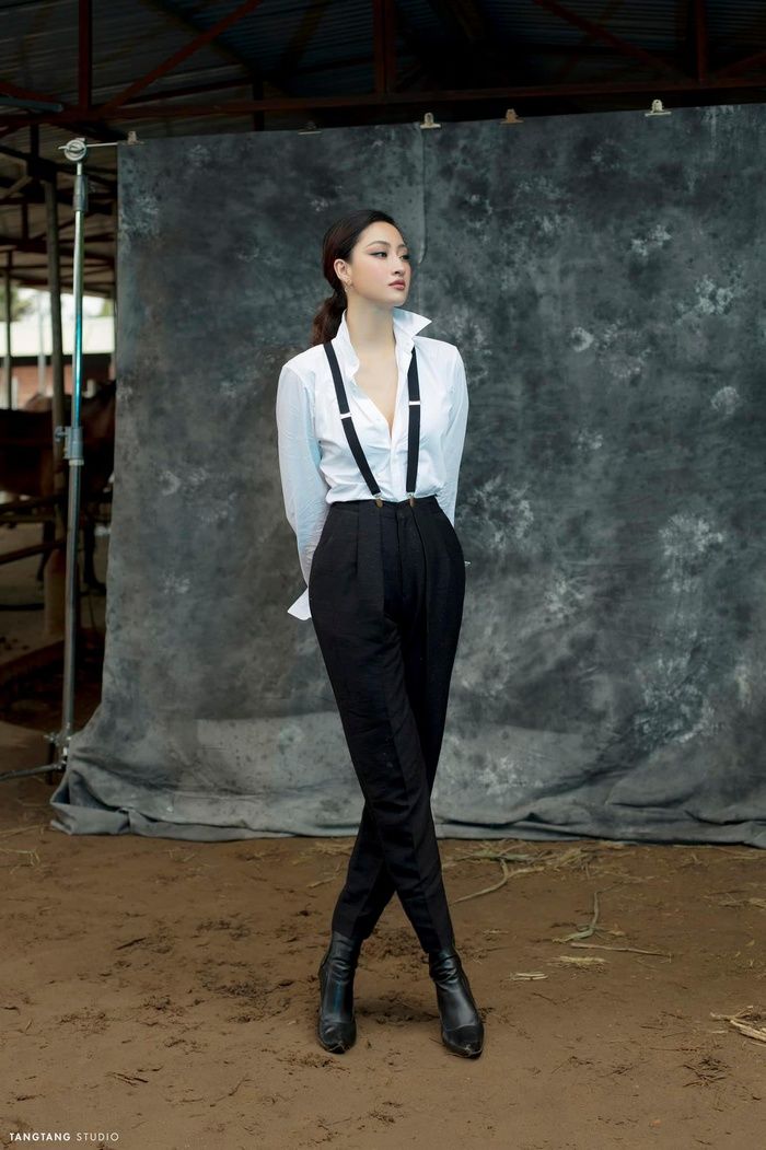 Mỹ nhân Vbiz diện menswear chất lừ: Thanh Hằng vẫn sexy