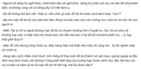 Mặc đồ bộ ra đường là bình thường hay xuề xòa, thiếu lịch sự?