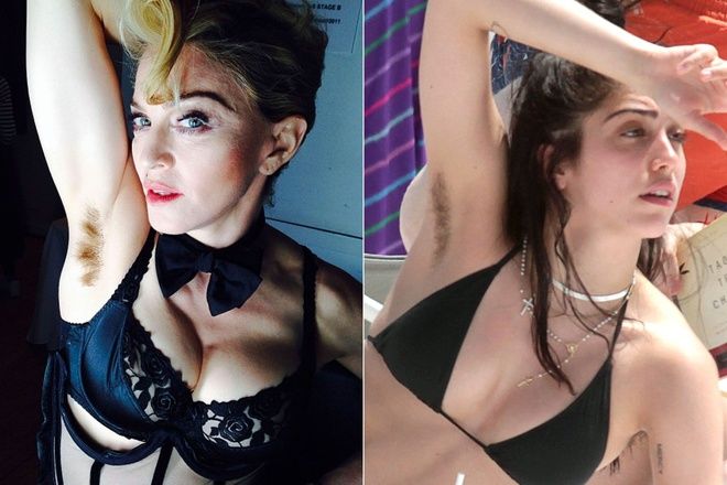 Mỹ nhân Hollywood để lông nách: Miley Cyrus vẫn tự tin biểu diễn