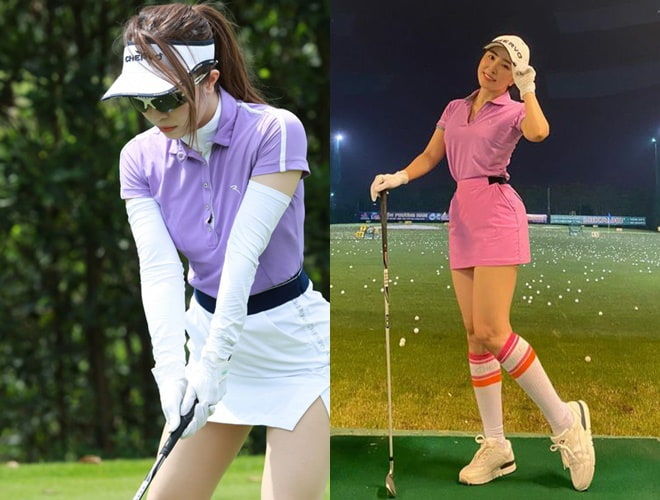 Mỹ nhân Việt không hẹn mà gặp đổ xô học chơi golf