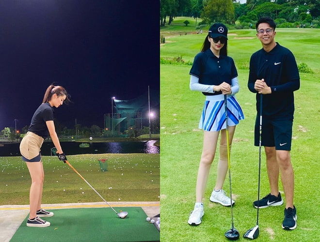 Mỹ nhân Việt không hẹn mà gặp đổ xô học chơi golf