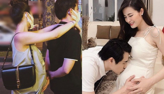 Ngọt ngào như Ông Cao Thắng: Hôn và xoa bụng bà xã mọi lúc mọi nơi