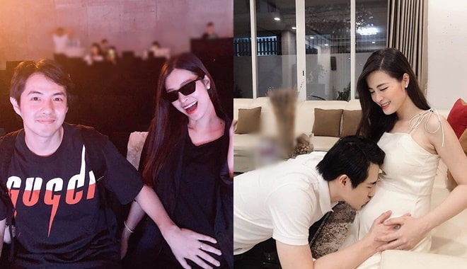 Ngọt ngào như Ông Cao Thắng: Hôn và xoa bụng bà xã mọi lúc mọi nơi