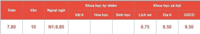 Góc con nhà người ta thi TN: Đạt 10 điểm Văn, combo 3 điểm 10
