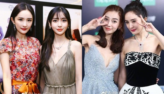 Chị chị em em Angelababy - Dương Mịch xóa tan tin đồn cạch mặt