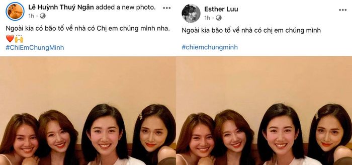 Hương Giang được hội chị em an ủi giữa sóng gió