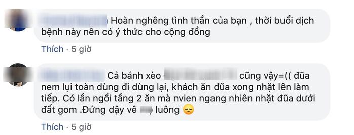Quán nem nướng phố cổ bị tố mất vệ sinh, nhặt đồ thừa cho khách sau ăn