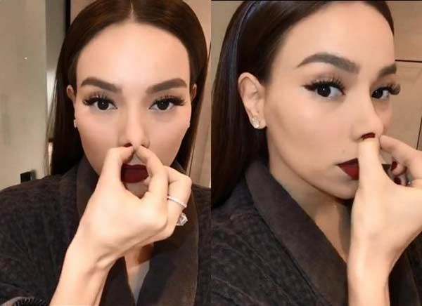 Sao Việt đáp trả tin đồn: Mỹ Tâm cởi áo khoe eo thon, Bảo Thy véo mũi