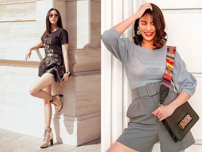 Sau sinh con, Lan Khuê liên tục đốt mắt người xem với vòng 1 căng đét