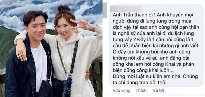 Sau Trấn Thành, Chi Pu bị hỏi khó: Sao mùa dịch vẫn đi du lịch?