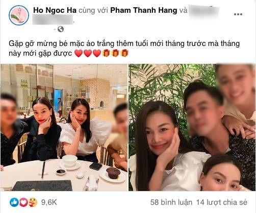 Thanh Hằng - Hồ Ngọc Hà gây chú ý khi hội ngộ ăn mừng sinh nhật