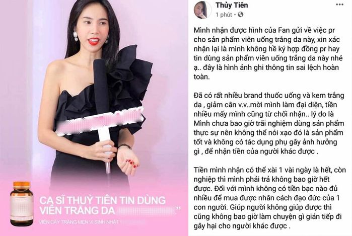 Sao Việt bị lợi dụng hình ảnh: Lâm Vỹ Dạ, Thủy Tiên bức xúc lên tiếng