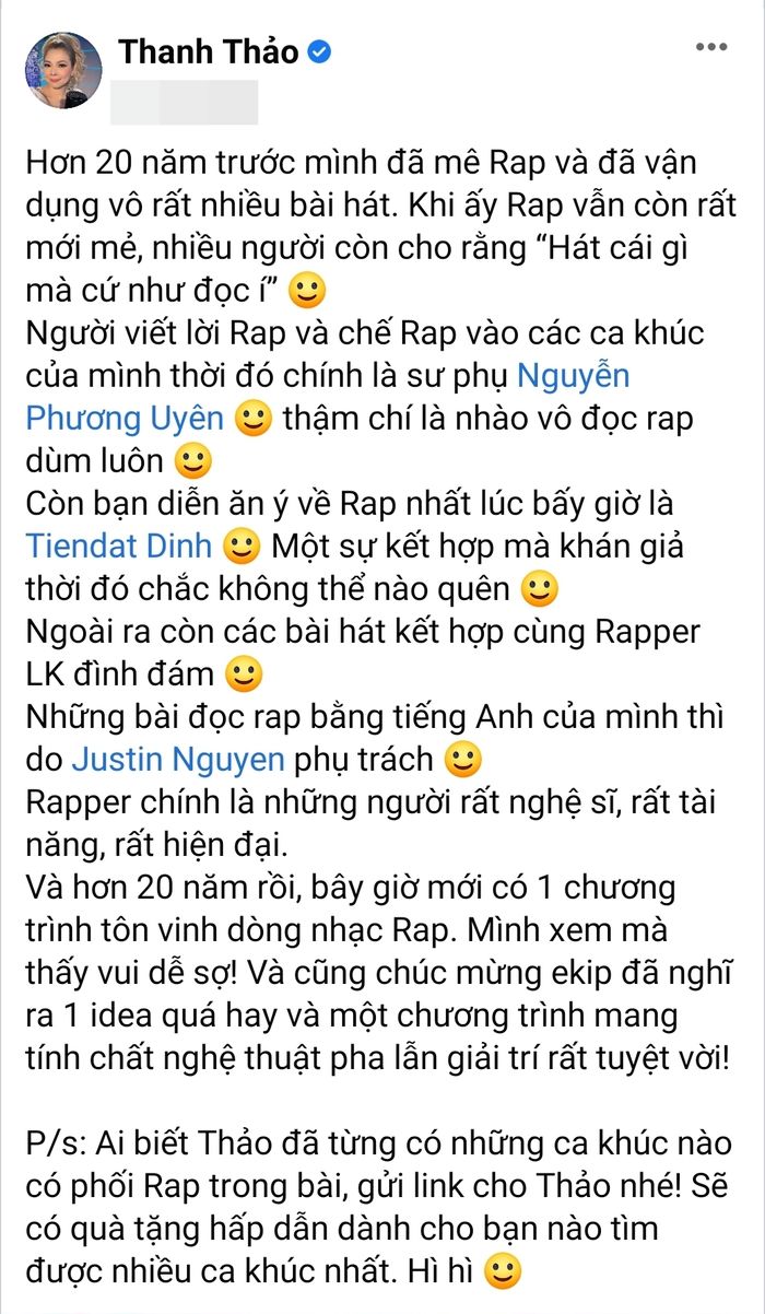 Thanh Thảo tiết lộ mê nhạc rap, gọi Tiến Đạt là bạn diễn ăn ý nhất