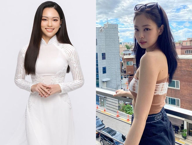 Thí sinh Hoa hậu Việt Nam gây sốt với nhan sắc na ná Jennie