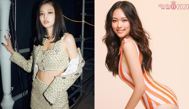 Thí sinh Hoa hậu Việt Nam gây sốt với nhan sắc na ná Jennie