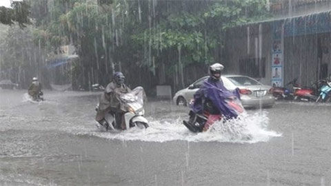 Thời tiết 15/8/2020: Cảnh báo có mưa giông, đề phòng gió giật mạnh