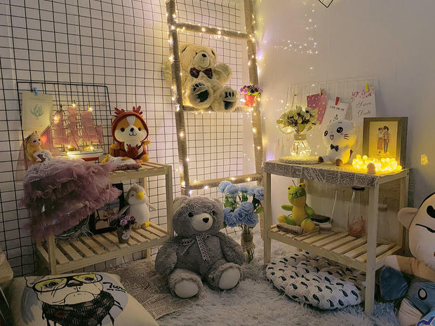 Với 3,5 triệu đồng cô gái tự tay F5 phòng trọ thành nơi ở tiện nghi