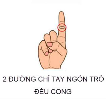 Xem đường chỉ tay ngón trỏ đoán chuẩn tính cách và vận mệnh sang hèn