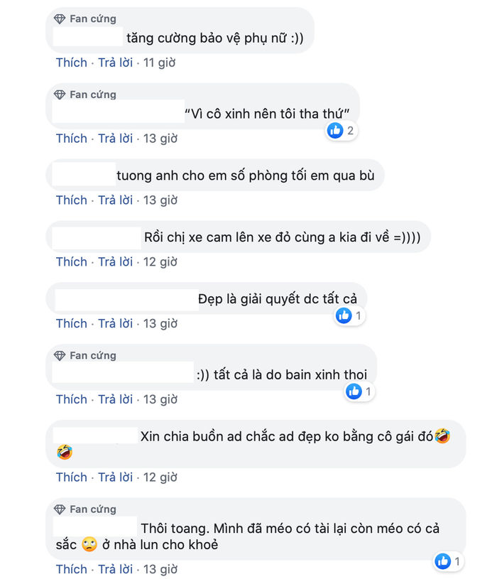 Cô gái đẹp thay bạn trai xử lý vụ tông xe được tha thứ nhanh chóng