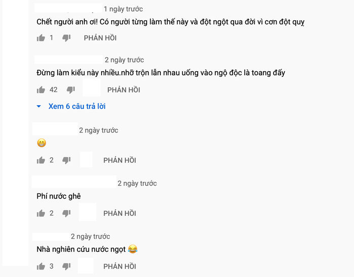 Con trai Bà Tân Vlog trộn 50 loại nước ngọt cho người thân uống