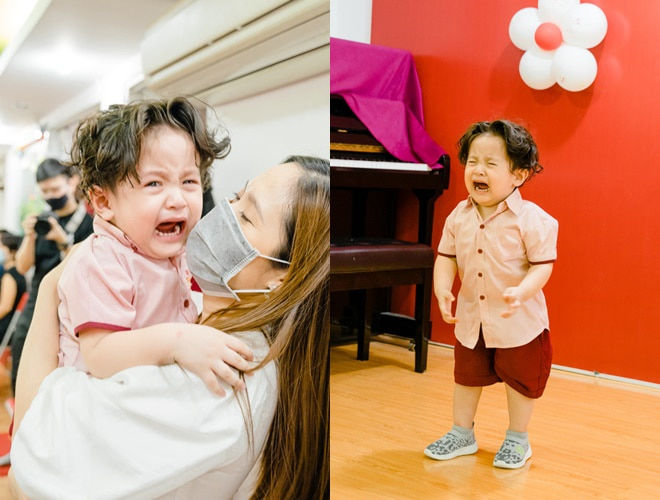 Biểu cảm gây sốt của dàn nhóc tỳ nhà sao Việt ngày đầu đi học