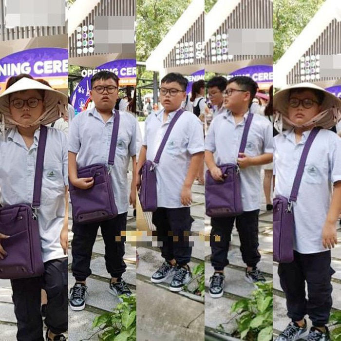 Biểu cảm gây sốt của dàn nhóc tỳ nhà sao Việt ngày đầu đi học