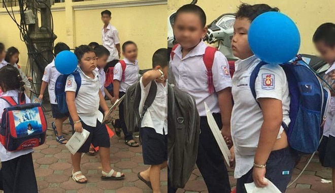 Biểu cảm gây sốt của dàn nhóc tỳ nhà sao Việt ngày đầu đi học