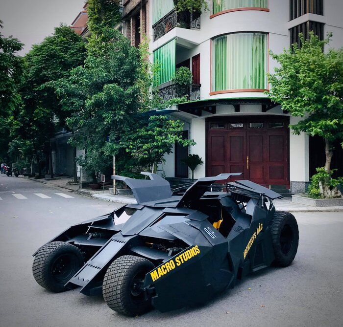 Chủ nhân siêu xe Batman: Mình tốn nửa tỷ để hoàn thành