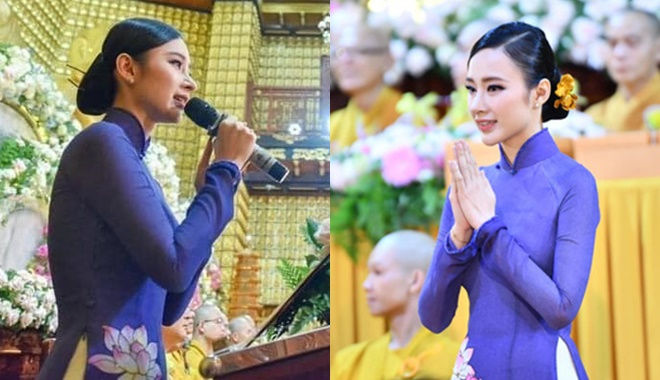 Đã 2 mùa Vu Lan, Angela Phương Trinh được khen ngợi tâm sinh tướng