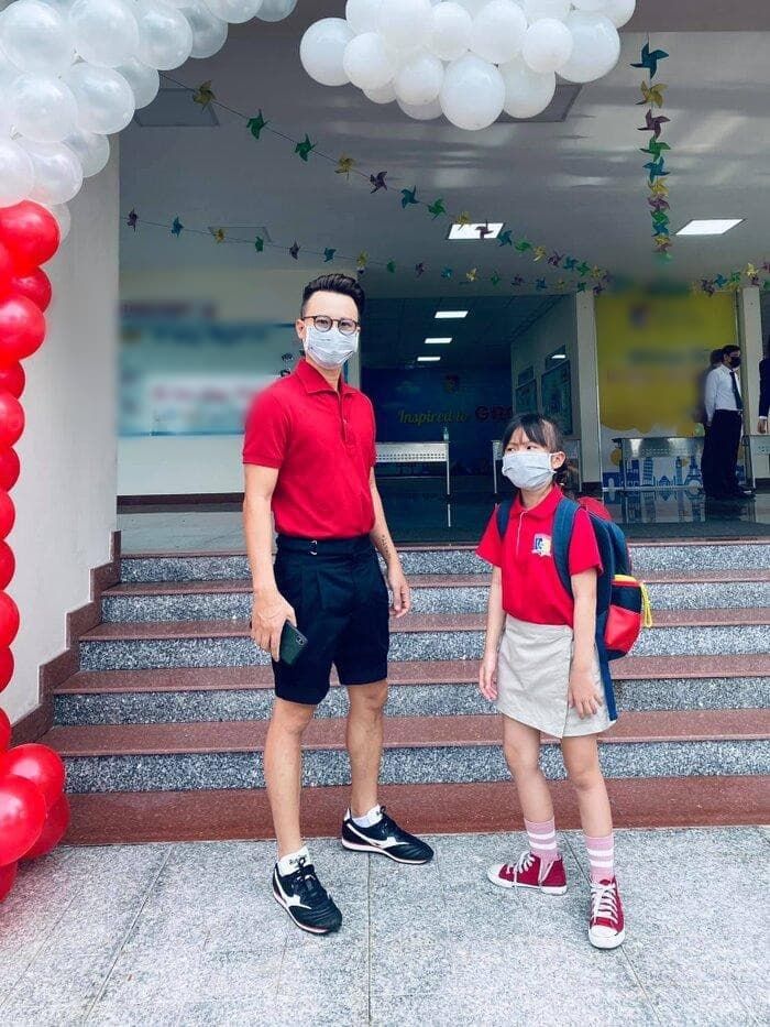 Dàn sao Việt háo hức đưa con tựu trường ngày đầu năm học