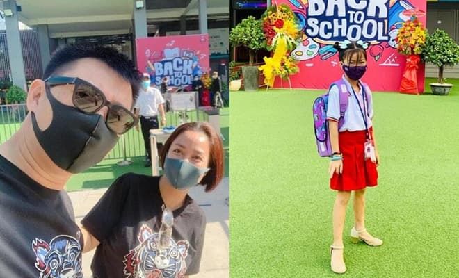 Dàn sao Việt háo hức đưa con tựu trường ngày đầu năm học